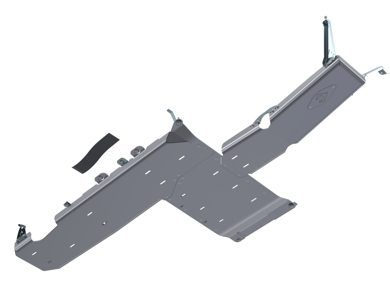 Jeep Wrangler JL Belly Pan - Artec Industries - Full Bellypan w/ Oil Door - 4 Door 3.6L Aluminum - `21-`25